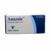 Buy Anazole Anastrozole 1Mg