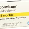 Dormicum midazolam